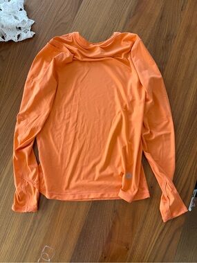 BloqUV women’s UPF 50+ Sun Protection Athletic Top- Orange